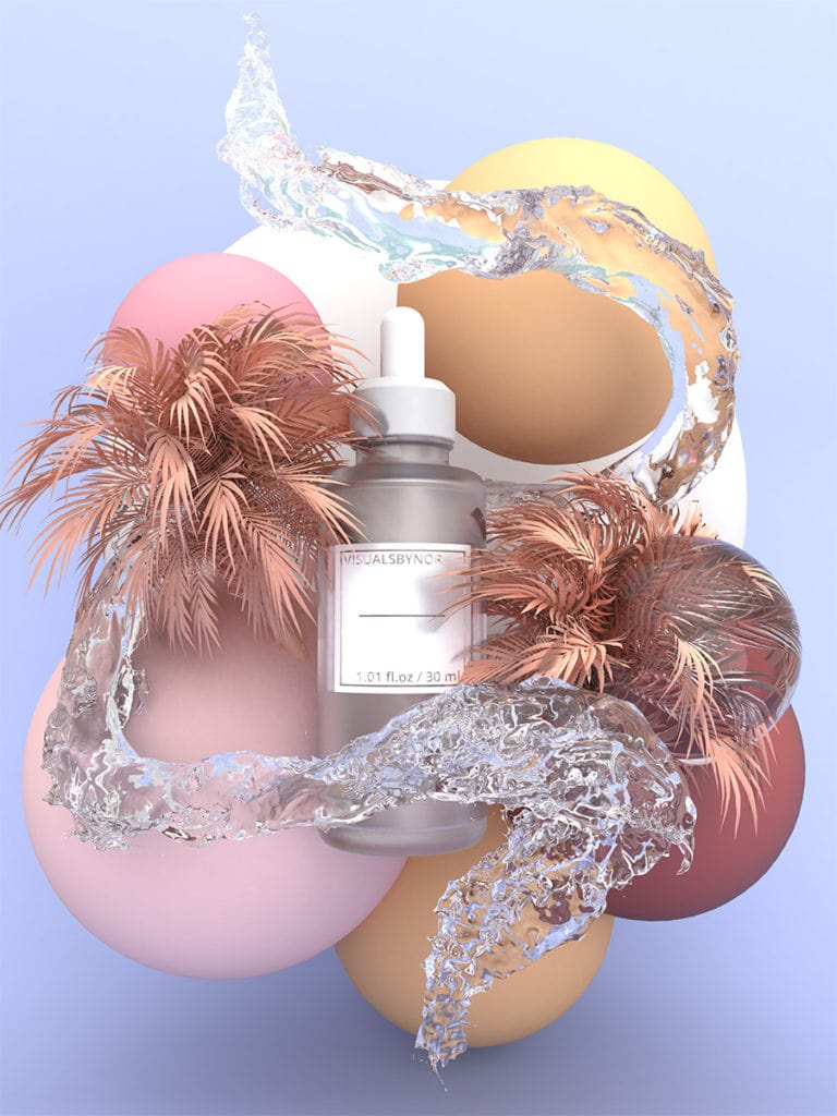 Rendered Cosmetics Product Visuals By Nor