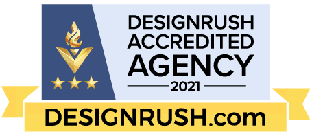 Desginrush accredited agency emblem