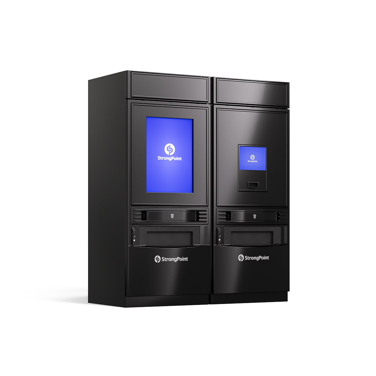 Cad modell visuaiserad Cad modell av ett varuskåp visualiserad